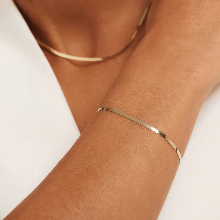 Soleil Serpent Armband | Gold