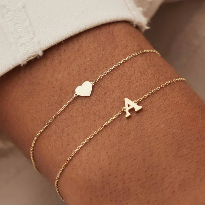 Vita Signa Initial-Armband | Gold
